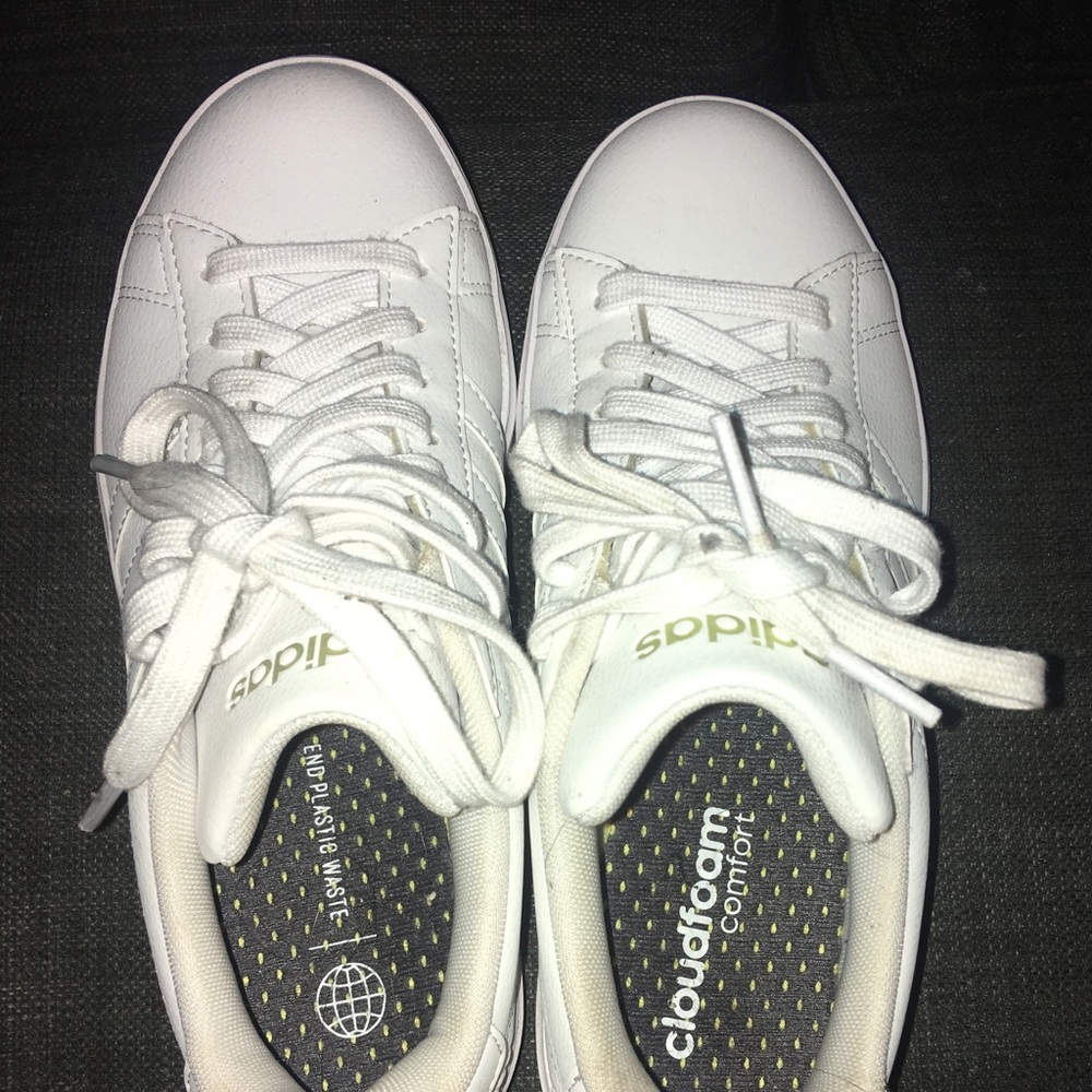 Adidas white shoe